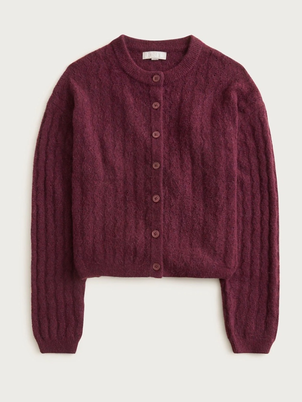J. Crew Bubble-hem Cardigan